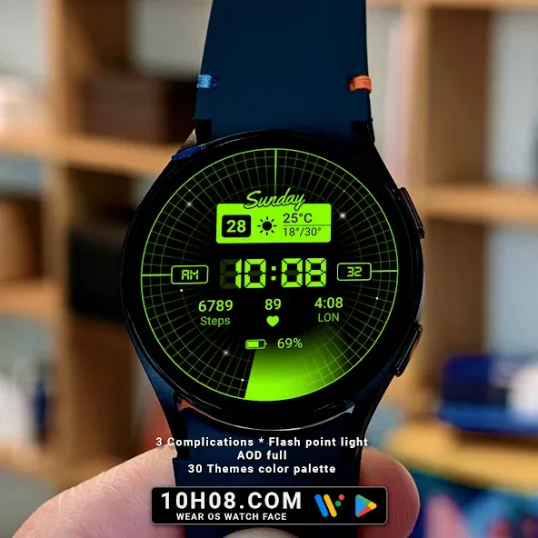 Watch face 10h08.com #99 screenshot 5