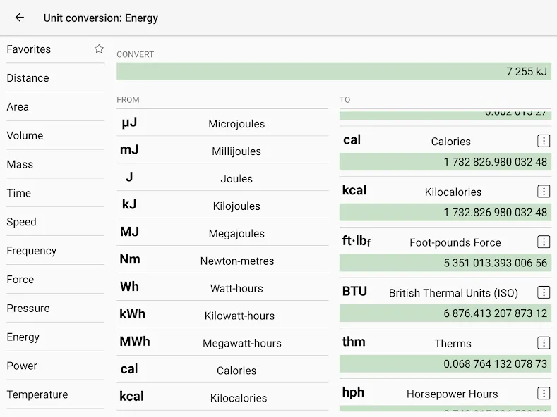 HiPER Scientific Calculator screenshot 15
