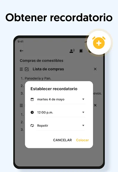 Notas: Bloc de notas, Notebook screenshot 11