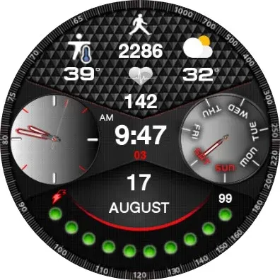 N-SPORT268 AlwaySmileWatchFace screenshot 14