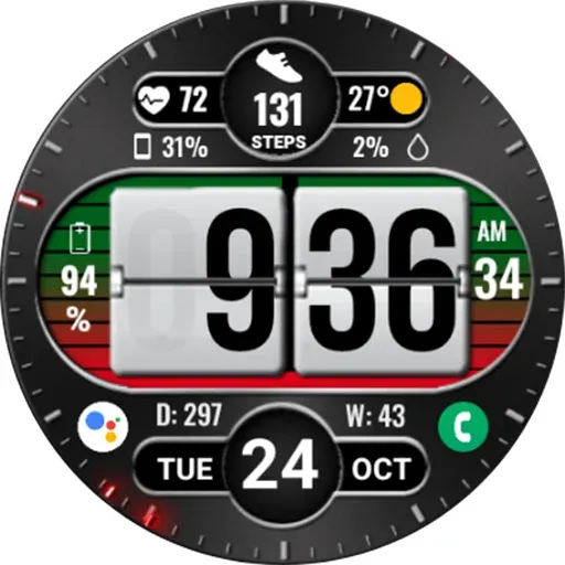 Flip Style WearOS NTV279 screenshot 26