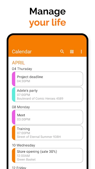Agenda simple screenshot 21