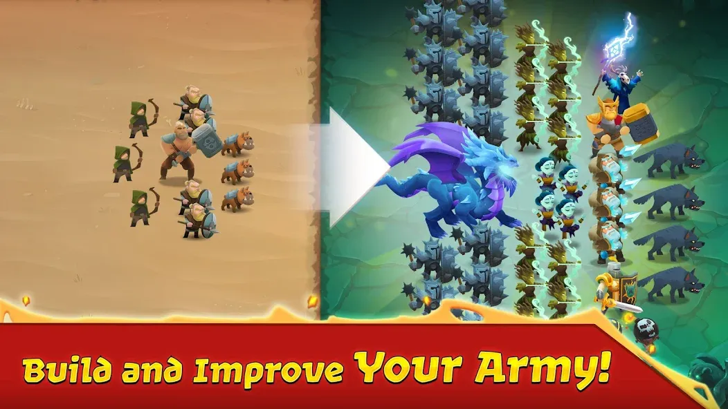 Battle Legion - Batalla Masiva screenshot 2