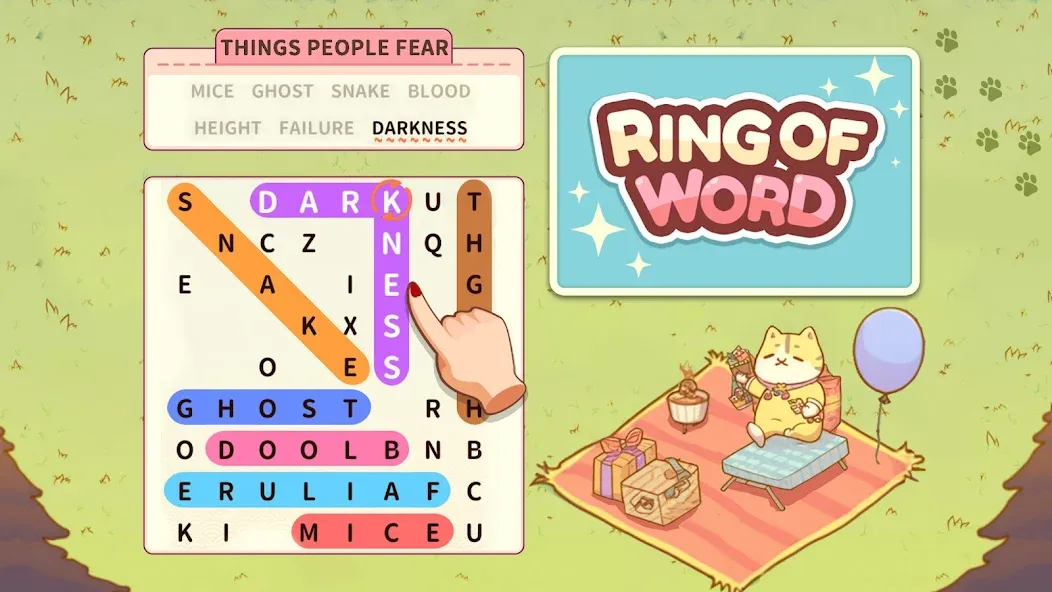 Ring of Words2: Cats Party screenshot 7