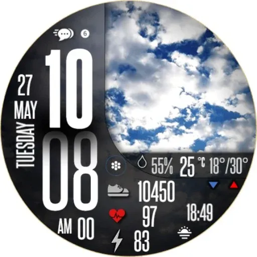 Animated Weather Modern IW07 screenshot 18