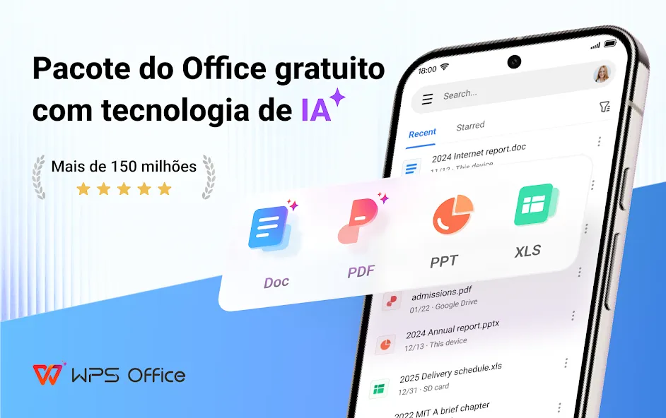 WPS Office-PDF,Word,Excel,PPT screenshot 1