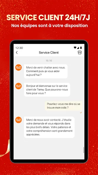 Temu : Achats et Mode en Ligne screenshot 12