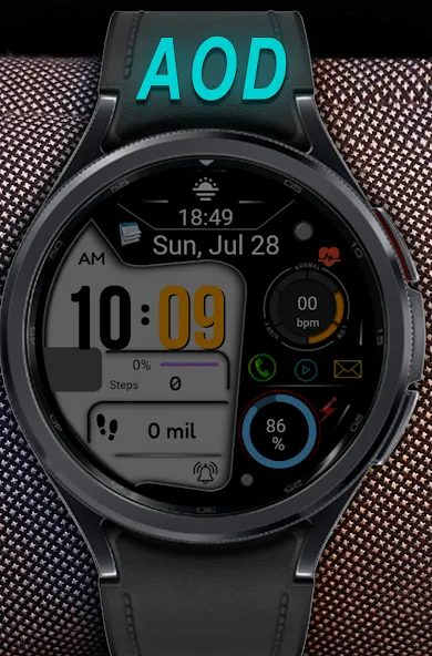 Digital Watchface FSW265 screenshot 4