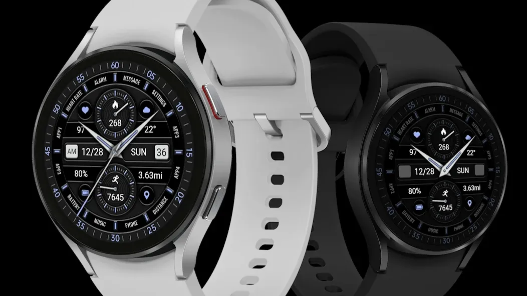 Dark Elegant Purple ZKin Watch screenshot 3