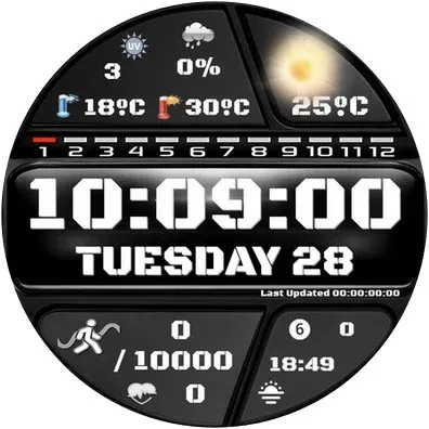 N-SPORT704 Weather Time Watch screenshot 10
