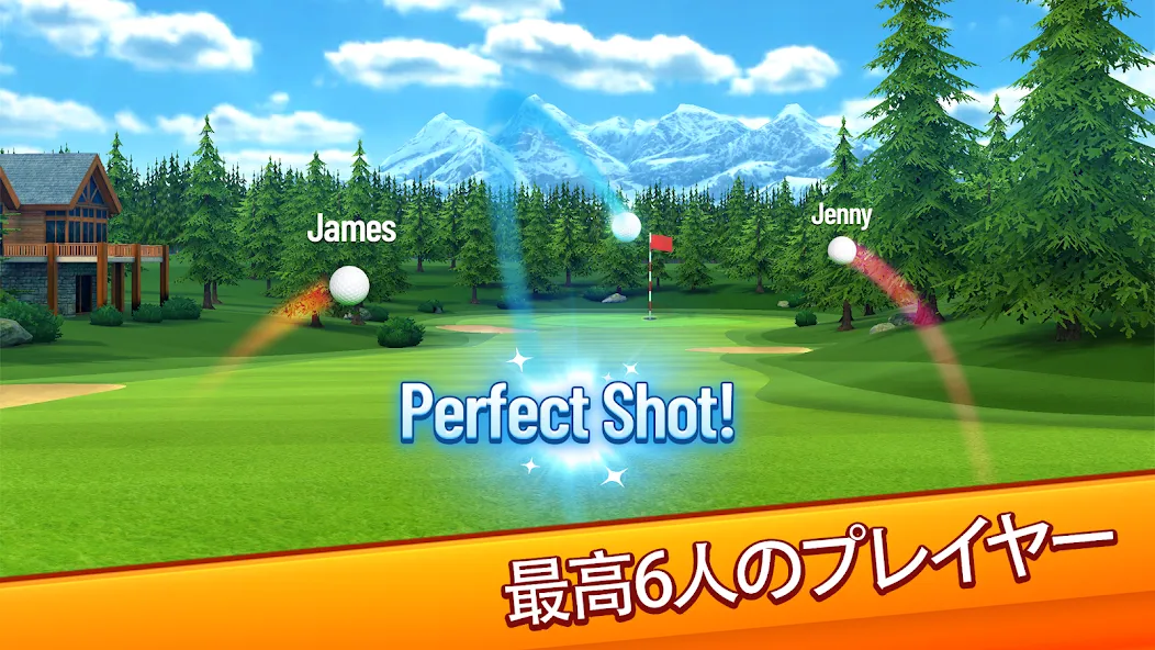 Golf Strike: マルチプレイヤー・ゴルフ screenshot 2