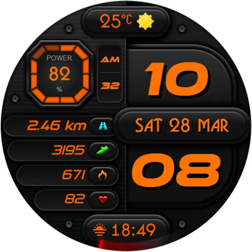 DIGI SCANDUL CTS84 Watch face screenshot 19