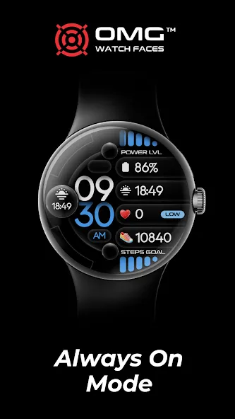 OMG 230 - Digital Watch Face screenshot 7