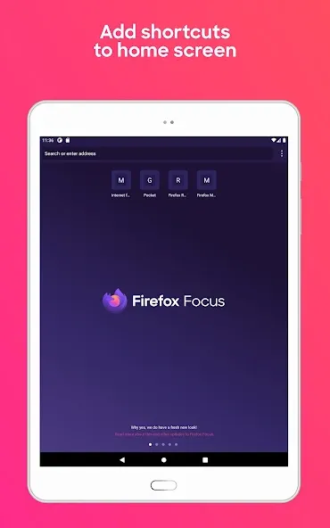 Firefox Focus: No Fuss Browser screenshot 12