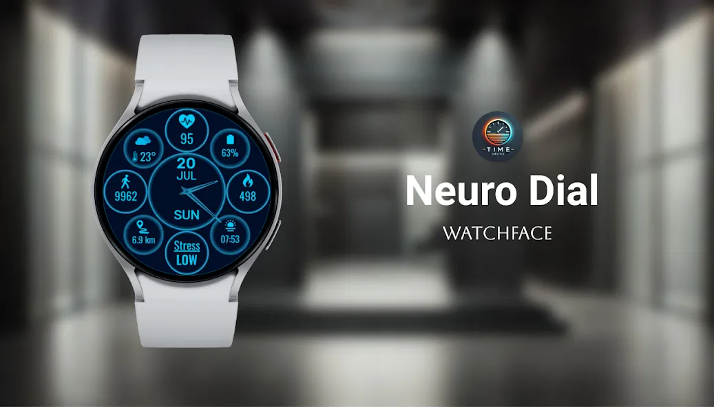 Neuro Dial Watch Face screenshot 1