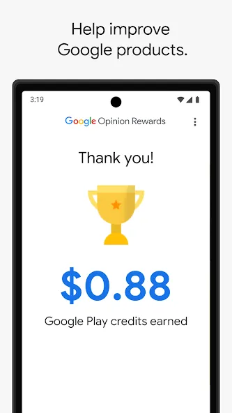 Google Opinion Rewards screenshot 3