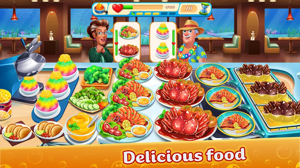 Cooking Aquarium - A Star Chef screenshot 26