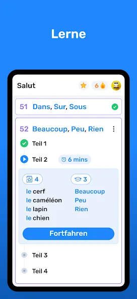 Wlingua - Lerne Französisch screenshot 2