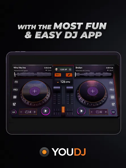 YouDJ Mixer - 簡単な DJ アプリ screenshot 8