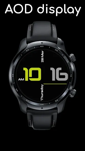 Digital Watch Face CRC039 screenshot 3