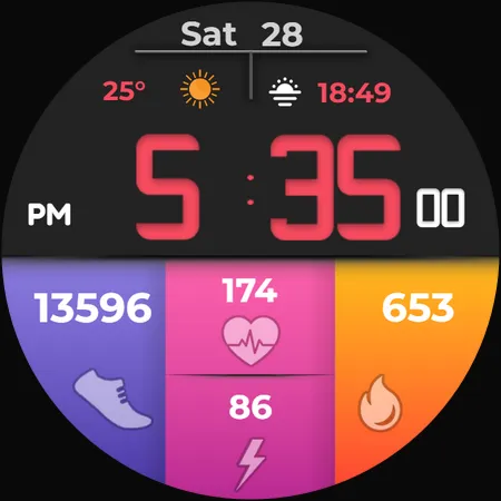 Vera Digital Watch Face screenshot 38