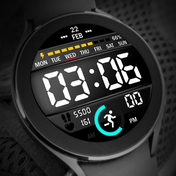 Key024 Digital Watch Face screenshot 8