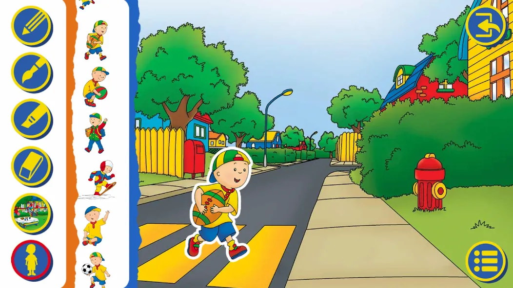 A Day with Caillou screenshot 6