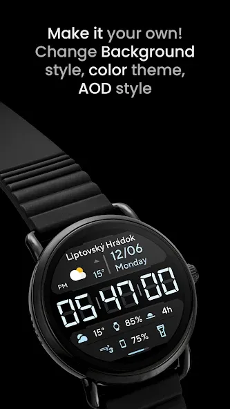 TACT THREE: Watch face screenshot 3