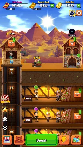 Idle Mining Company: Idle Jeu screenshot 6