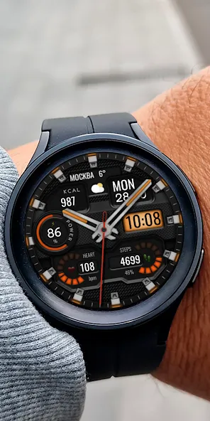 Hybrid TAKTIK WS66 Watch face screenshot 2