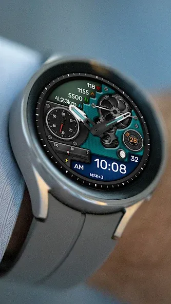 Hybrid GIIS URX78 Watch face screenshot 6