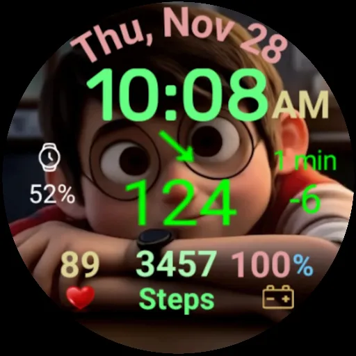 DMM3 Diabetic Watch Face XXL screenshot 8