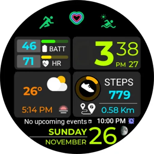 Dark Tiles Infomative NTV569 screenshot 27