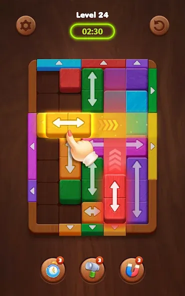 Block Escape Color Puzzle Game screenshot 20