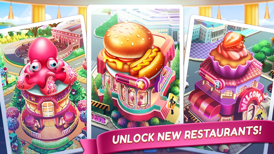 品尝烹饪餐厅游戏 screenshot 32