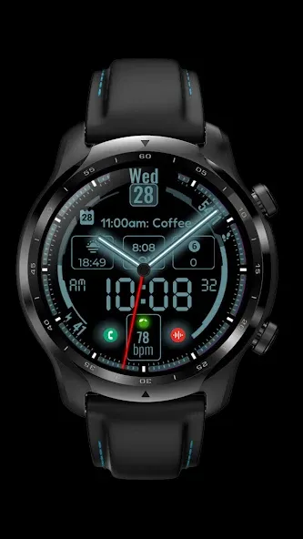 Hybrid Watch Face CUE140 screenshot 6