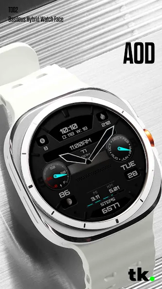 T002 BASILEUS Hybrid WatchFace screenshot 7