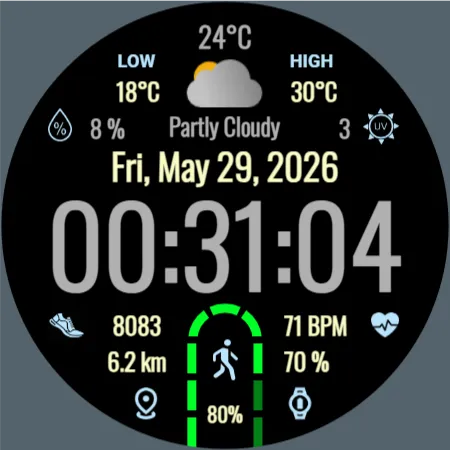 Iris586 Multi Function Watch screenshot 31