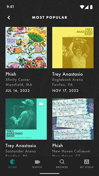 LivePhish screenshot 4
