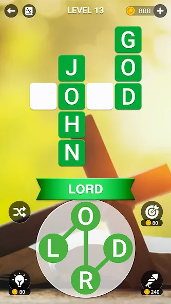 Holyscapes - Bible Word Game screenshot 1