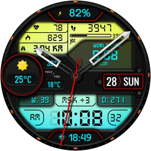 MONOTANA CTS51 Watch face screenshot 20