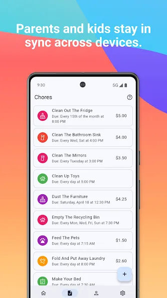 Family Chore Manager screenshot 3