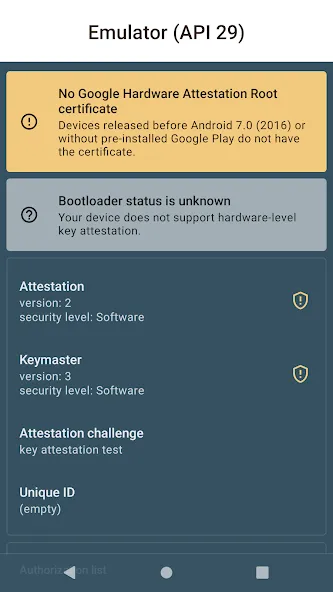Key Attestation Demo screenshot 3