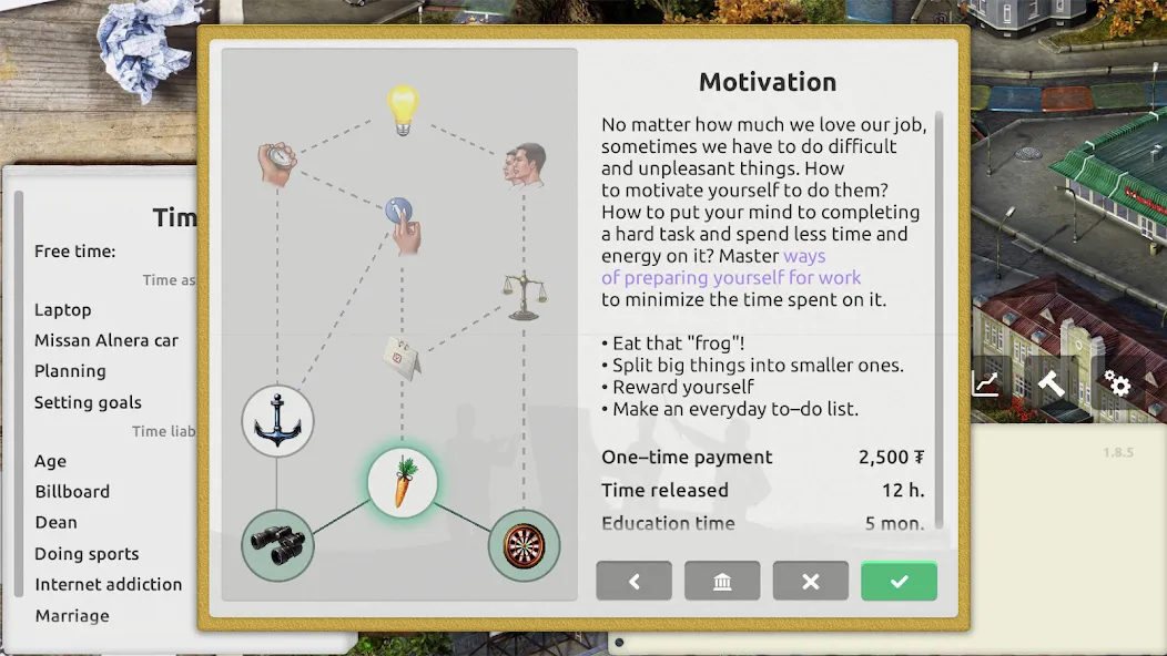 Timeflow: Zeit ist Geld sim screenshot 8