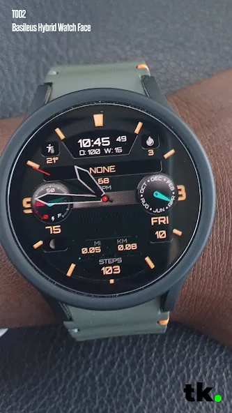 T002 BASILEUS Hybrid WatchFace screenshot 6