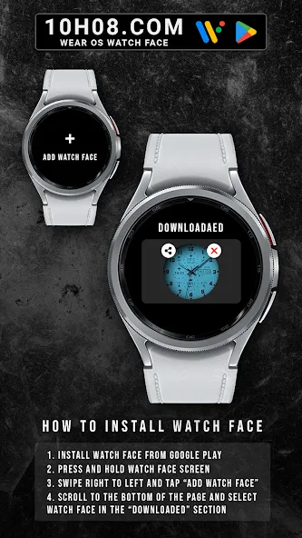 Watch face 10h08.com #67 screenshot 8