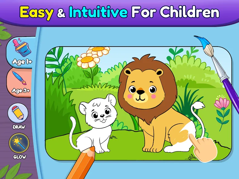 Coloring games for kids: 2-5 y screenshot 5