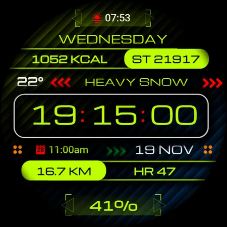 Watch Face WF151 screenshot 8