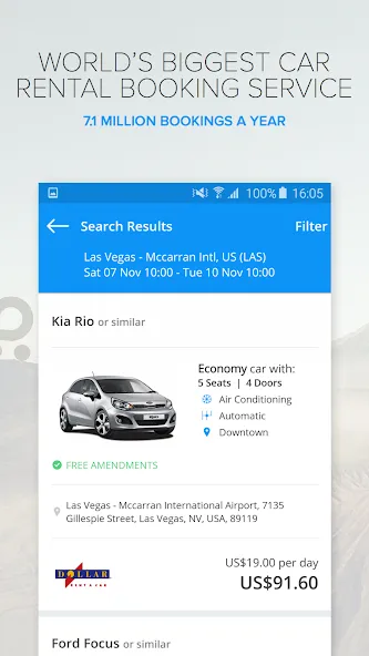 Rentalcars.com Car Rental App screenshot 4