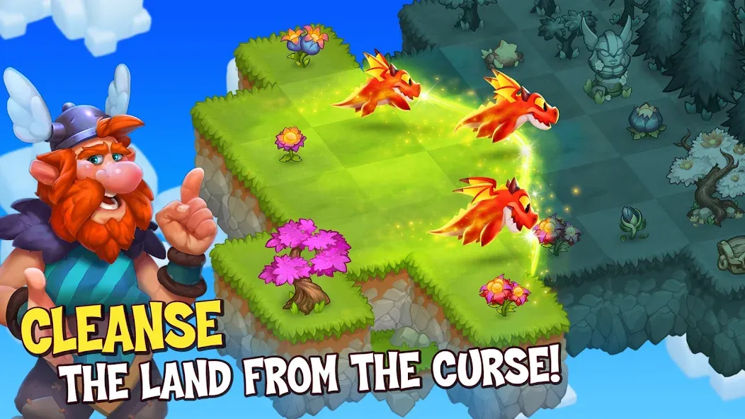 Merge World Above Magic Puzzle screenshot 5